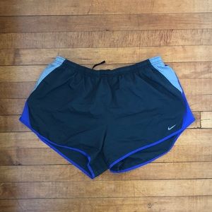 Nike Dry Fit Running Shorts in Gray Purple